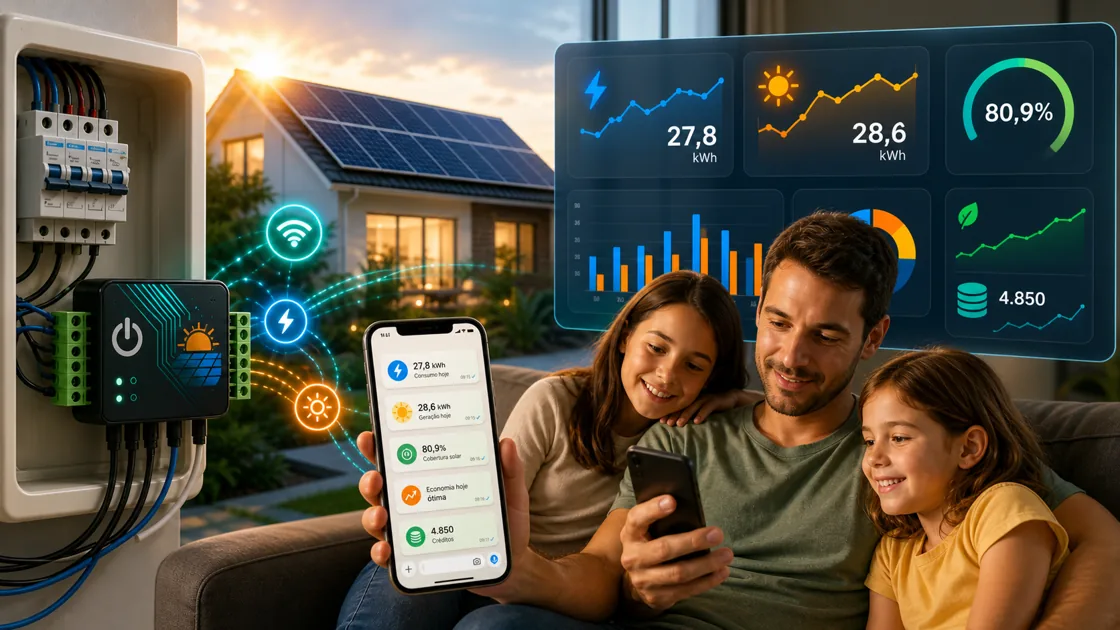 Cliente recebendo alertas ONCR Energy Intelligence pelo WhatsApp